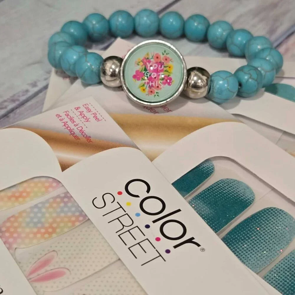 Color Street Spring Bunny Press On Nail Design